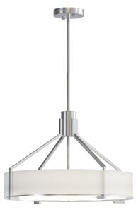 Open Design OR85624-Lustr na tyči DORETTO 4xE27/15W/230V pr. 50 cm m. chrom/bílá