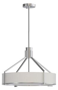 Open Design OR85624-Lustr na tyči DORETTO 4xE27/15W/230V pr. 50 cm m. chrom/bílá