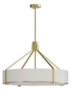 Open Design OR85662 - Lustr na tyči DORETTO 6xE27/15W/230V pr. 70 cm zlatá/bílá