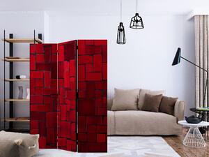 Artgeist Paraván - Red Imagination [Room Dividers] Size: 135x172