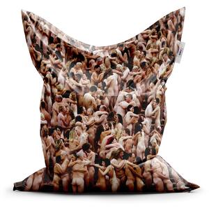 Sablio Sedací vak Classic Nahatí lidé - 150x100 cm