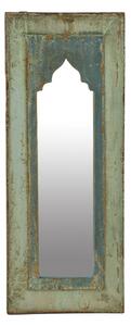 Zrcadlo v rámu z teakového dřeva, 21x3x55cm