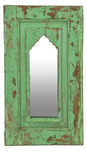 Zrcadlo v rámu z teakového dřeva, 38x3x67cm (0J)