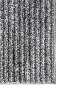 TAPISO Dětský koberec KIDS - tmavě šedý - hvězdy 2 Rozměr koberce: 80x150 cm