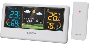Sencor SWS 4100 W meteostanice, bílá