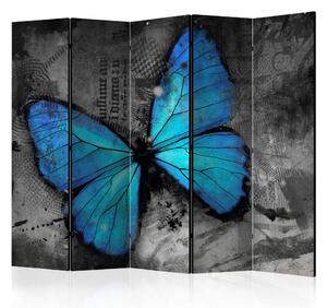 Paraván - Modrý motýl II 225x172