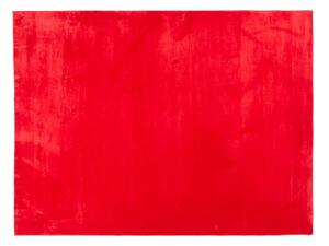 TAPISO Chlupatý kusový koberec RABBIT - červený Rozměr koberce: 60x100 cm