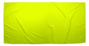 Ručník SABLIO - Neonová žlutá 30x50 cm