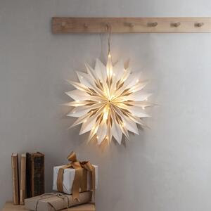 Bílá vánoční světelná dekorace ø 45 cm Flinga - Star Trading