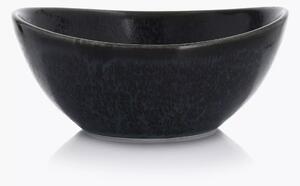 Miska DUKA TIME BLACK, porcelán, grafit, 150 ml