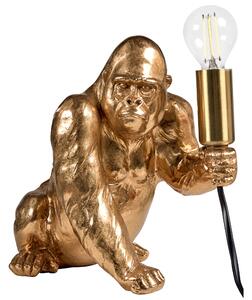 Stolní lampa Gorila HARAMBE Zlatá