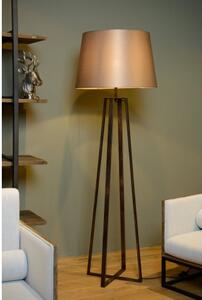 LUCIDE COFFEE Floor Lamp E27 D55 H165cm Rust Brown, stojací lampa
