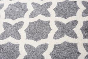 TAPISO Kusový koberec MAROKO - šedý - symboly 1 Rozměr koberce: 120x170 cm