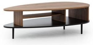 Designový konferenční stolek STEFANIE - hnědý