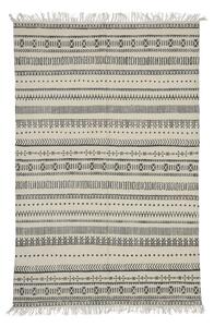 Koberec, ručně tkaný, bavlna, potisk, 125x188cm (7D)
