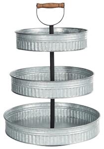 3patrový stojan na dort KOUIGN Stříbrná