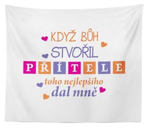 Sablio Deka Když Bůh stvořil přítele: 150x120 cm