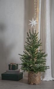 Bílá světelná špička na vánoční stromek Isa - Star Trading