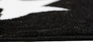 TAPISO Kusový koberec BALI - černý - hvězdičky 1 (exkluzivní ceny) Rozměr koberce: 120x170 cm