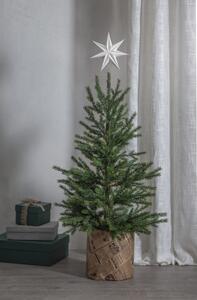 Bílá světelná špička na vánoční stromek Isa - Star Trading