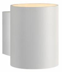 LUCIDE XERA Wall Light Round 1xG9 D8 H10 W10cm White, nástěnné svítidlo