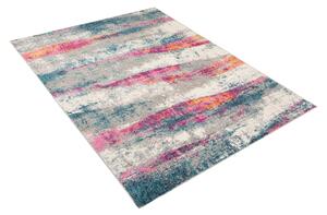 TAPISO Kusový koberec LAZUR - růžový/modrý - vlny 1 Rozměr koberce: 80x150 cm