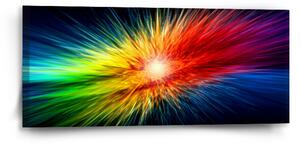 Sablio Obraz Barevná exploze - 110x50 cm
