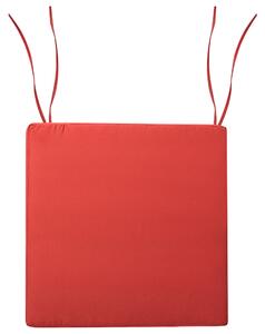 Polštář na zahradní židli SASSARI PREMIUM 46 x 46 cm Červená