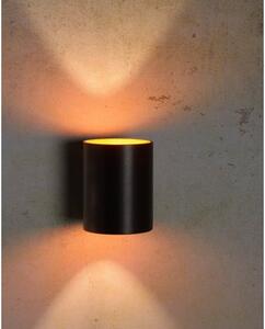 LUCIDE XERA Wall light Round 1xG9 D8 H10 W10cm Black, nástěnné svítidlo
