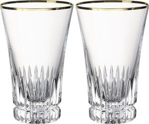 Sklenice a skleničky Grand Royal Gold vysoké 400 ml 2 ks