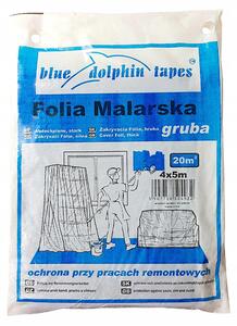 Malíská plachta Ochranná plachta Univerzální plachta Stavební plachta 4 m x 5 m tlouka 19 m mj