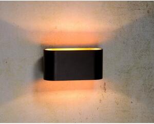 LUCIDE XERA Wall light 1xG9 H8 W8 L16cm Gold/Black, nástěnné svítidlo