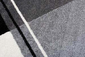 TAPISO Moderní koberec JAWA - šedý - čtverce 1 Rozměr koberce: 120x170 cm