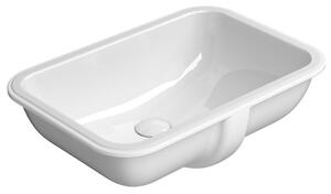 GSI GSI, PURA/CLASSIC keramické umyvadlo pod desku 38x55cm, bílá ExtraGlaze, 724311