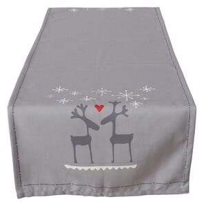 Boltze Home Collections Stolní běhoun Lovelies šedý