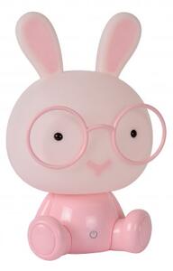 LUCIDE DODO Rabbit Table Lamp LED 3W H30cm Pink, stolní lampa