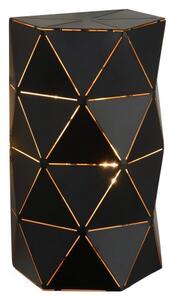 LUCIDE OTONA Wall Light 2xE14/40W L15 H20cm Black, nástěnné svítidlo