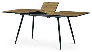 Rokládací jídelní stůl 140-180 x 80 cm, dub