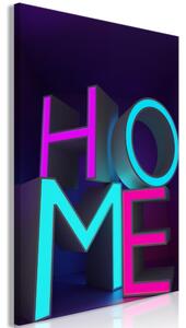 Obraz - Home Neon 40x60