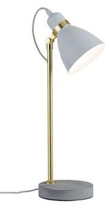P 79623 Stolní lampa Neordic Orm bílá / zlatá / beton 796.23 - PAULMANN