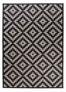 Kusový koberec FLOORLUX - černý/stříbrný - obrazce 1
