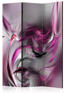 Artgeist Paraván - Pink Swirls II [Room Dividers] Velikosti (šířkaxvýška): 135x172