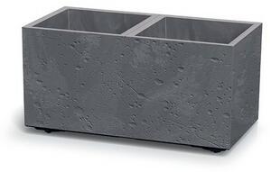 Květináč SIERRA CASE BETON EFFECT 57,7 cm, šedá, S