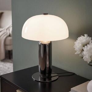 OSRAM Stolní lampa Decor Arc, šedá/bílá, výška 45 cm, E14, stmívatelný, Hliník / šedá / zinek, Obývací pokoj / jídelna, kov, Moderní