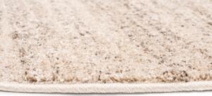 TAPISO Moderní kulatý koberec SARI - béžový 1 Průměr koberce: 100 cm