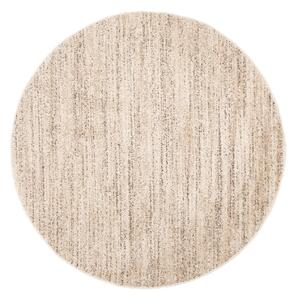 TAPISO Moderní kulatý koberec SARI - béžový 1 Průměr koberce: 100 cm