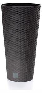 PROSPERPLAST Květináč - RATO TUBUS Průměr: 20 cm, Barva: umbra