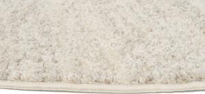 TAPISO Moderní kulatý koberec SARI - krémový 1 Průměr koberce: 100 cm