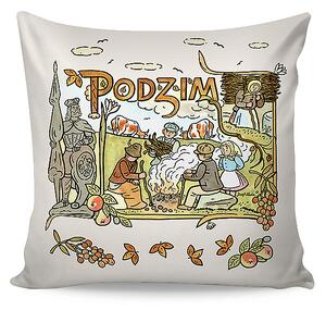 Povlečení Zeměklíč - Podzim Bavlna deluxe digitál 1x 140/200, 1x 70/90