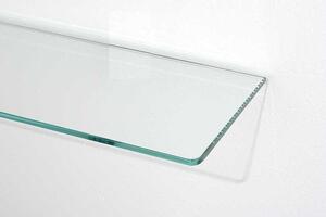 Amirro Cover Glass Skleněná polička 12x50 cm, 100-104